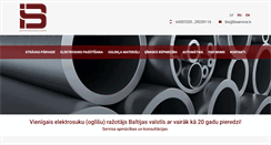 Desktop Screenshot of biservice.lv